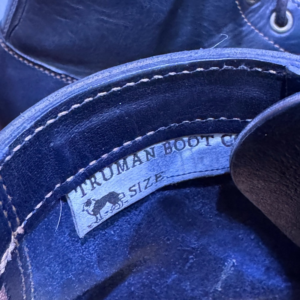 Truman Plain Toe 79 Last in Navy Horserump - Picture 13 of 15